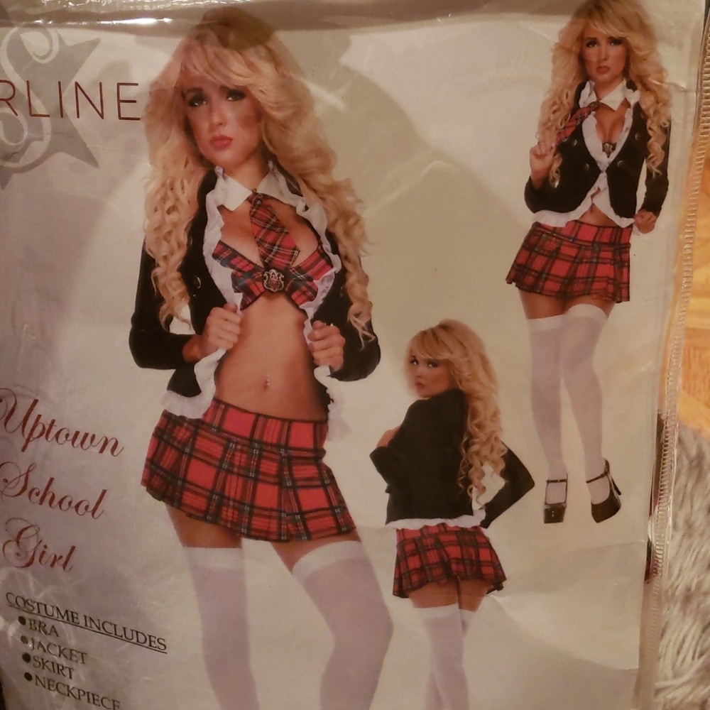 School girl halloween costume